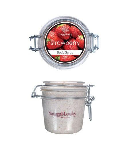 STRAWBERRY BODY SCRUB JAR